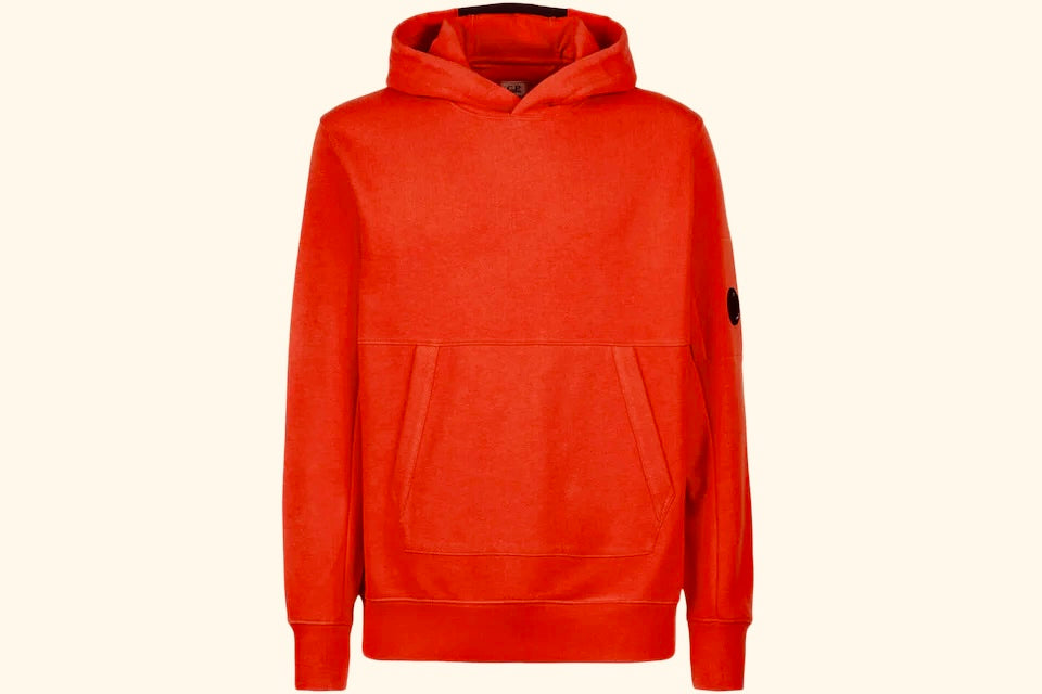 CP Company Diagonal Raised Fleece Lens Hoodie