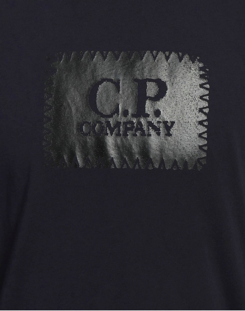 CP Company 30/1 Jersey Label Style Logo T-Shirt