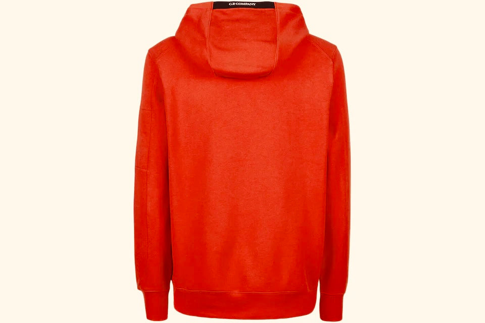 CP Company Diagonal Raised Fleece Lens Hoodie