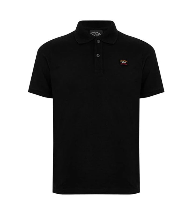 Paul & Shark ORGANIC COTTON PIQUÉ POLO WITH ICONIC BADGE