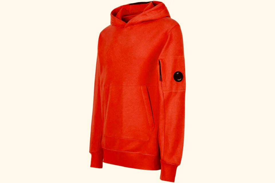 CP Company Diagonal Raised Fleece Lens Hoodie
