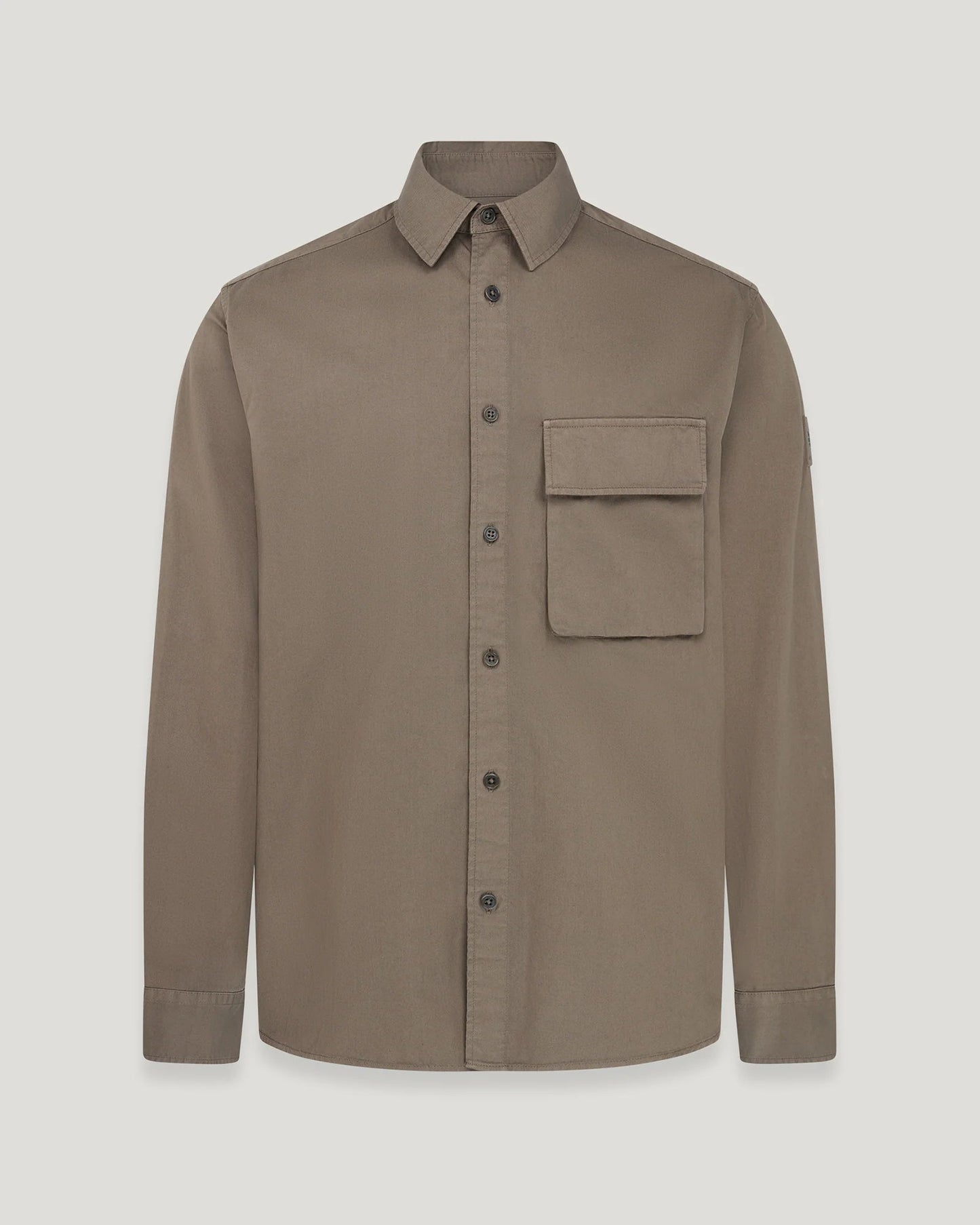 Belstaff SCALE Garment Dyed Buttoned Overshirt