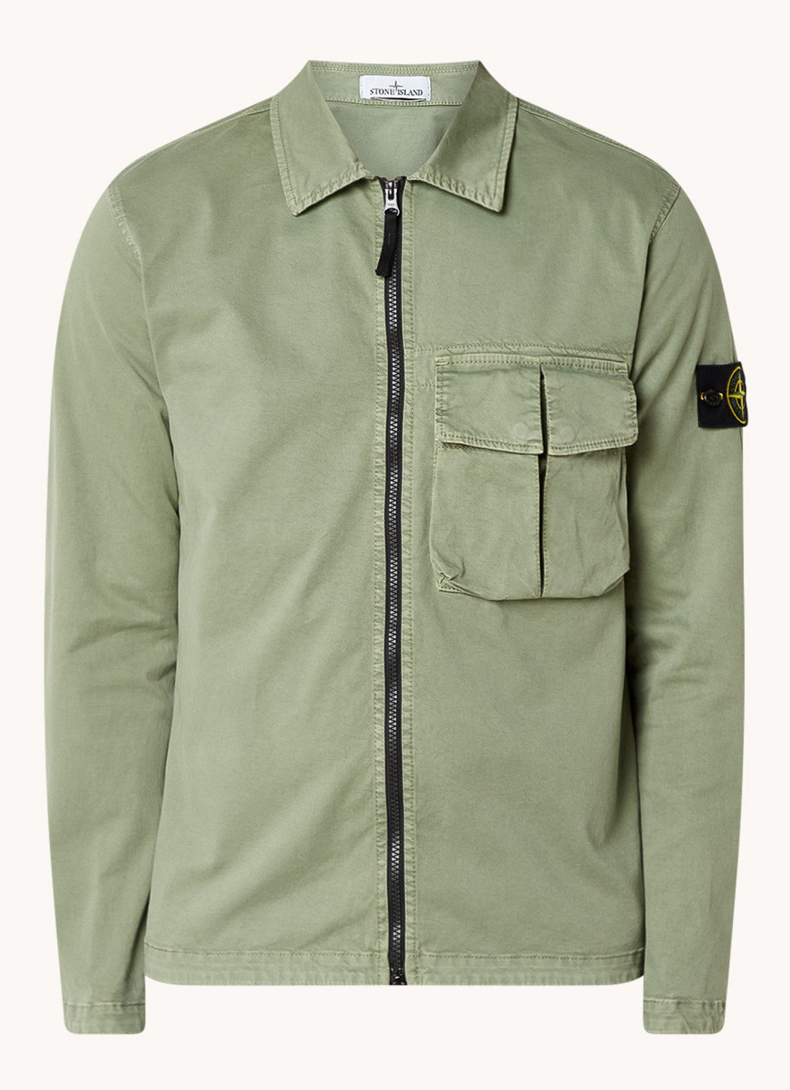 Stone Island 10304 ORGANIC COTTON_'OLD' TREATMENT Overshirt