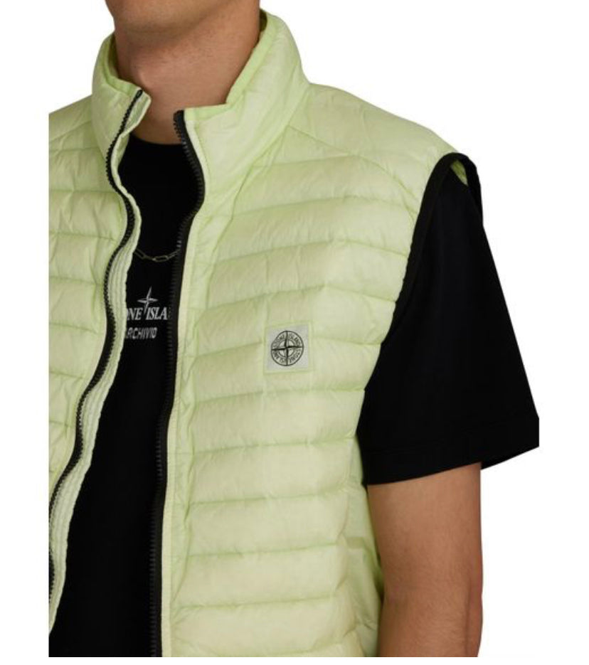 Stone Island G0224 PACKABLE_LOOM WOVEN CHAMBERS R-NYLON DOWN-TC Gilet
