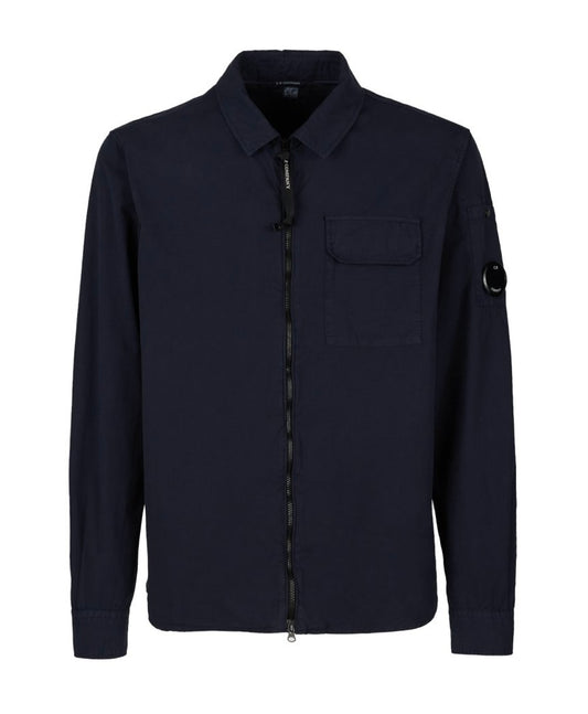 CP Company Gabardine Zipped Lens Overshirt