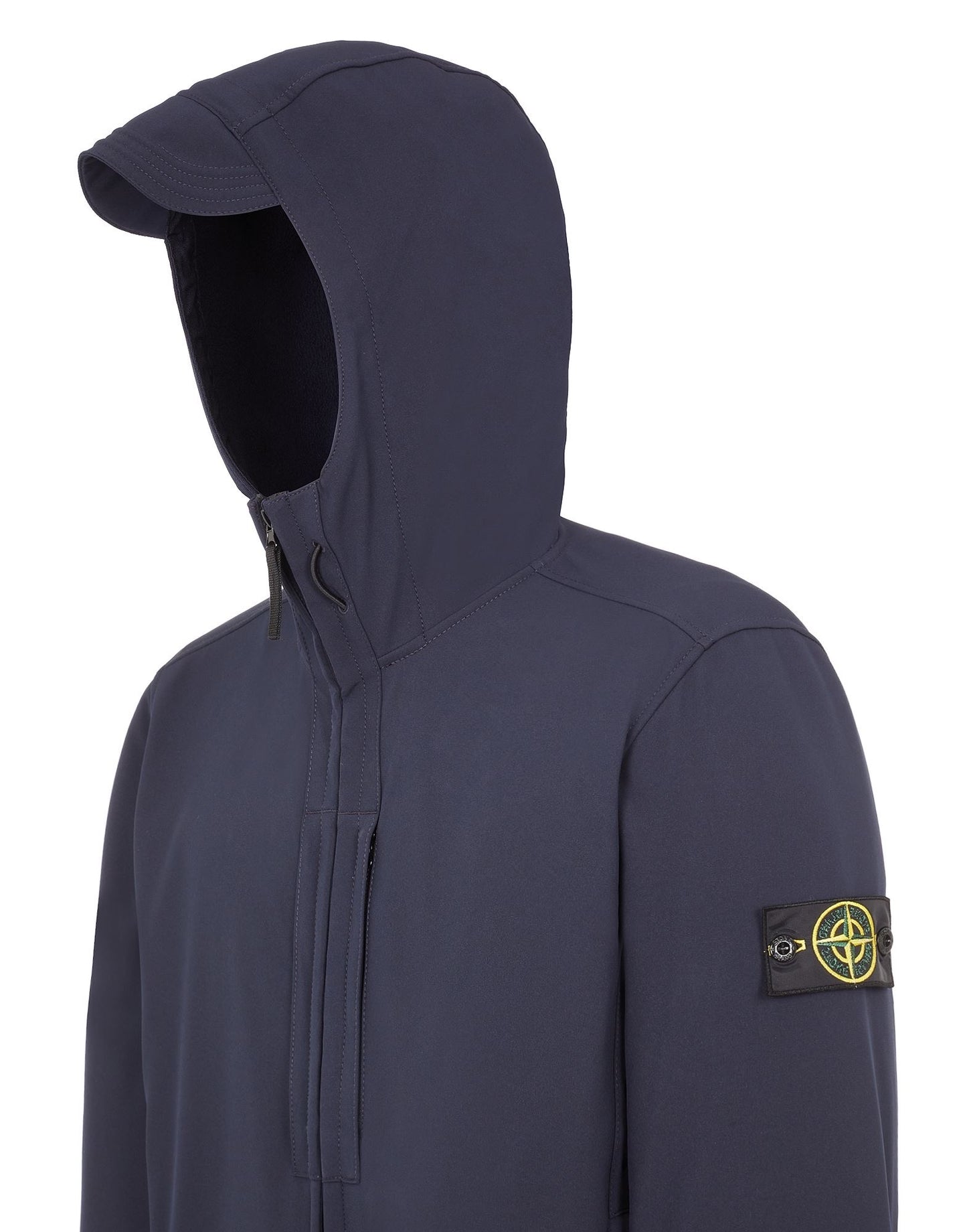Stone Island Q0122 SOFT SHELL-R_E.DYE® TECHNOLOGY IN RECYCLED POLYESTER Jacket