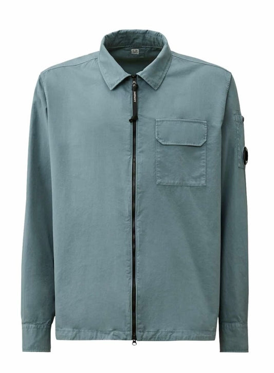 CP Company Gabardine Zipped Lens Overshirt