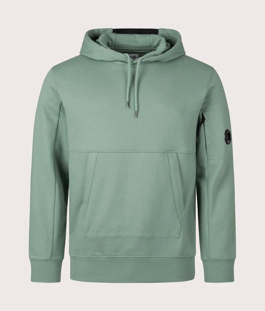 CP Company Diagonal Raised Fleece Lens Hoodie