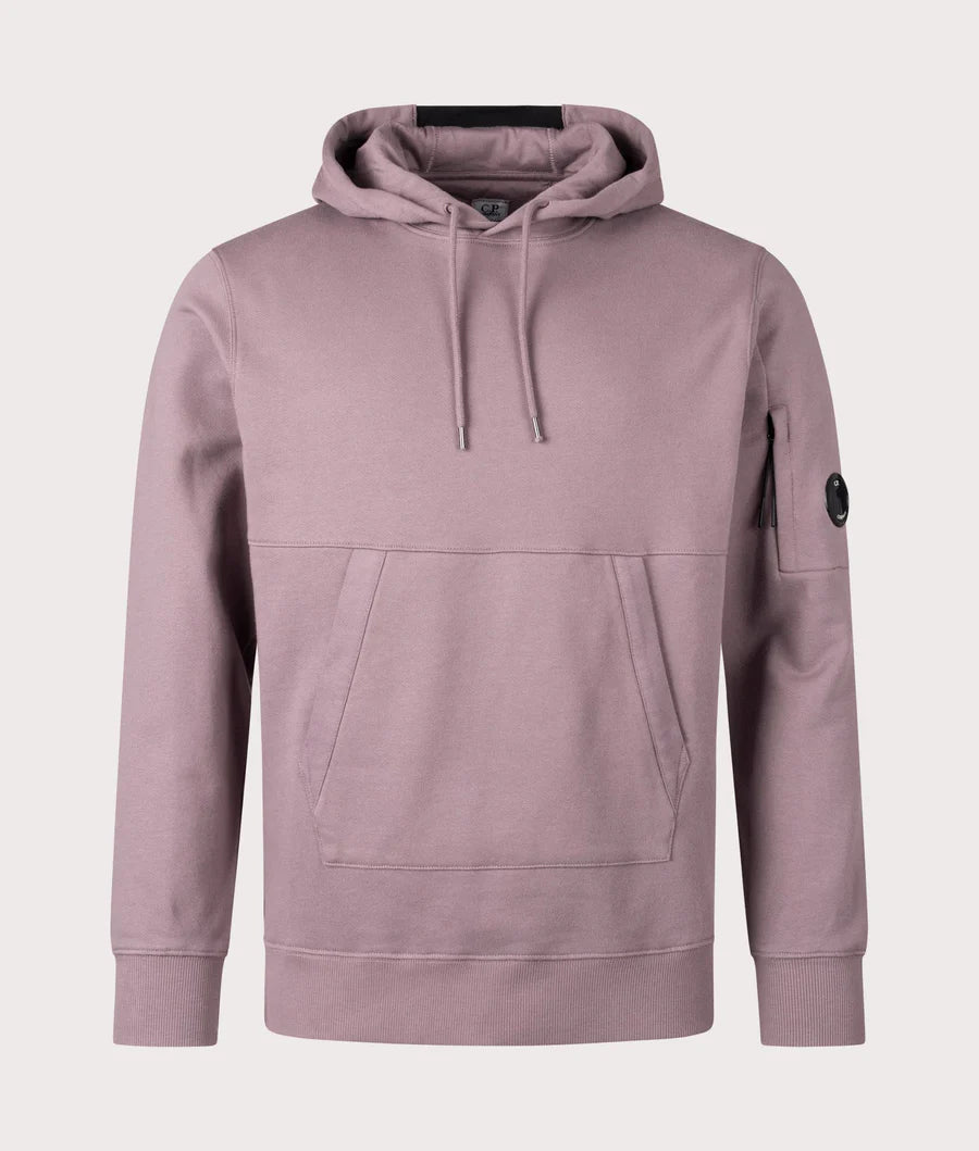 CP Company Diagonal Raised Fleece Lens Hoodie