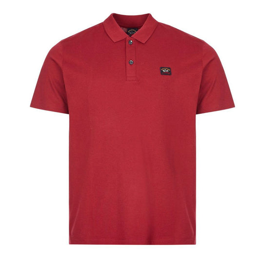 Paul & Shark ORGANIC COTTON PIQUÉ POLO WITH ICONIC BADGE