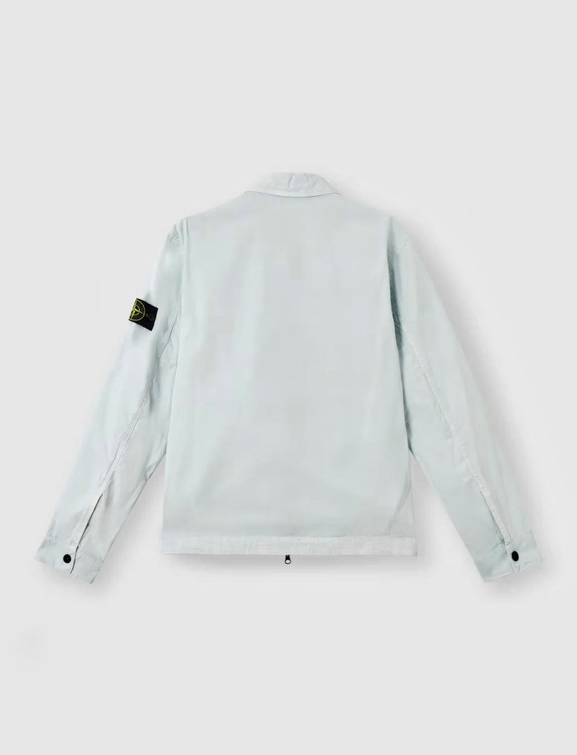 Stone Island 1200032 BRUSHED ORGANIC COTTON CANVAS 'OLD' EFFECT Overshirt