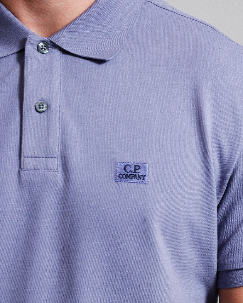 CP Company Regular Fit Stitch Logo Polo Shirt