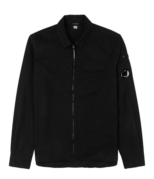 CP Company Gabardine Zipped Lens Overshirt