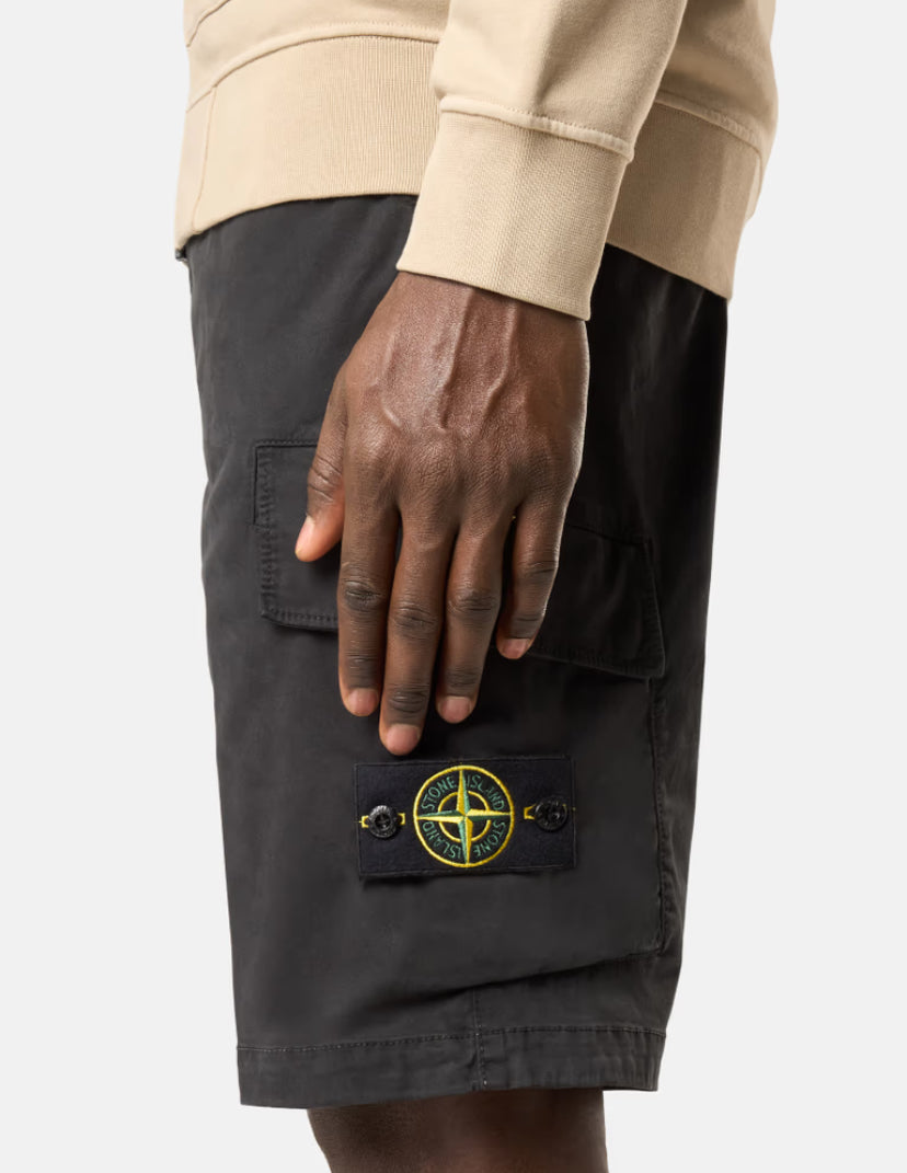 Stone Island L100L12 STRETCH ORGANIC BROKEN TWILL COTTON Shorts