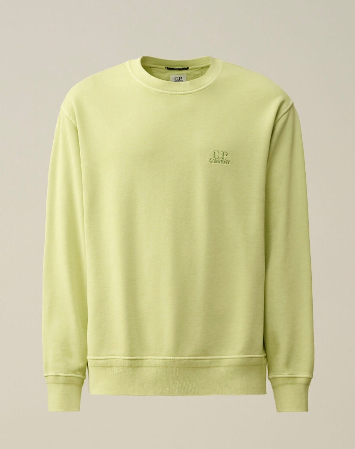CP Company RESIST DYED Diagonal Fleece Logo Sweatshirt