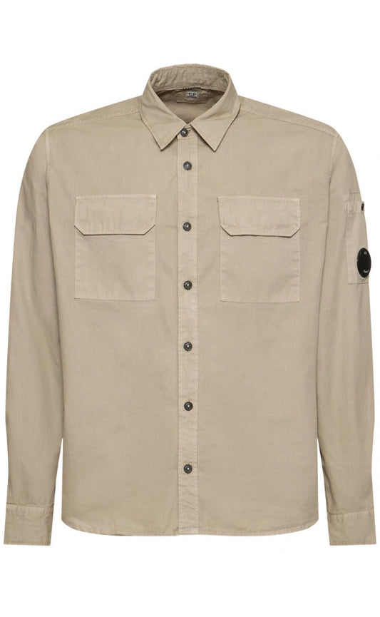 CP Company Buttoned Gabardine Shirt