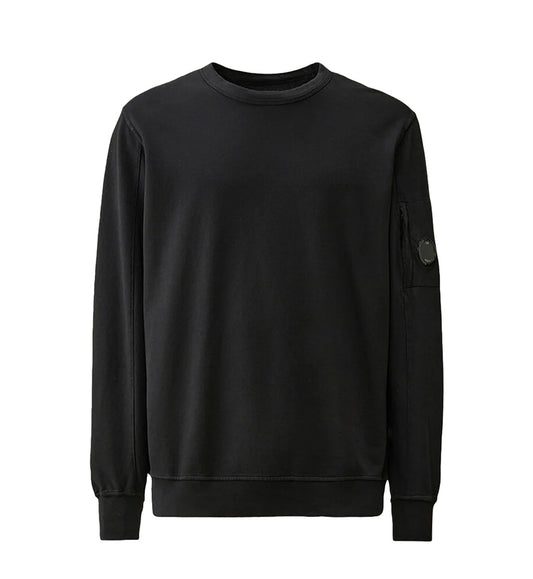 CP Company Light Fleece Crewneck Lens Sweatshirt