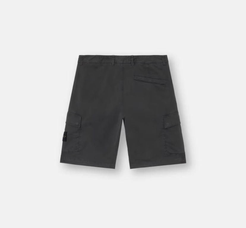 Stone Island L100L12 STRETCH ORGANIC BROKEN TWILL COTTON Shorts