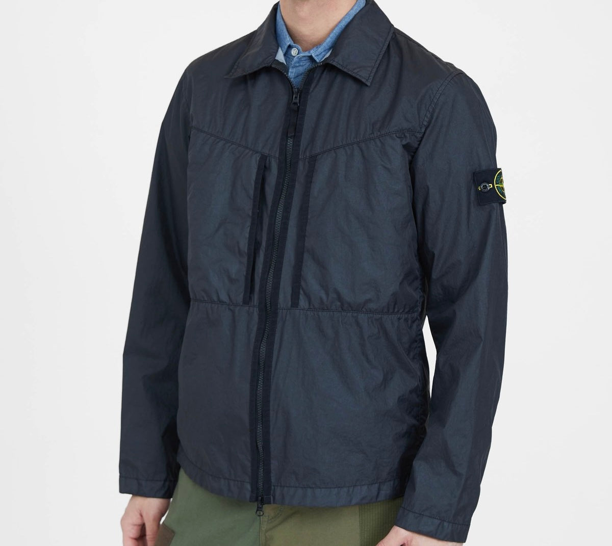 Stone Island 10523 MEMBRANA 3L-TC Overshirt Jacket