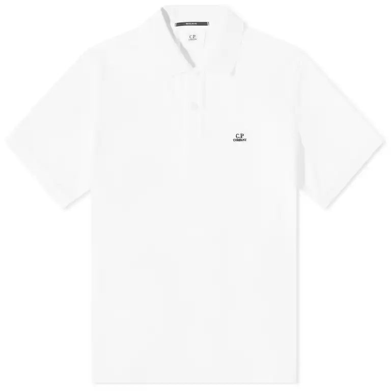 CP Company Regular Fit Stitch Logo Polo Shirt