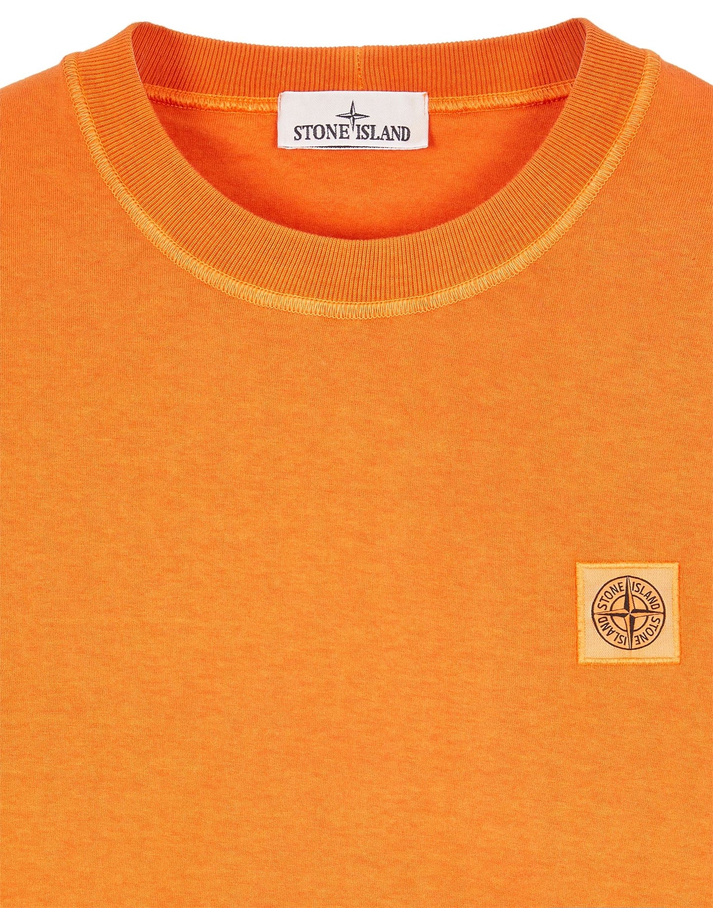 Stone Island 23757 ORGANIC COTTON_ 'FISSATO' EFFECT T-Shirt