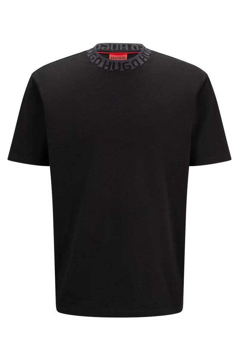 HUGO Daffir Collar Logo T-Shirt