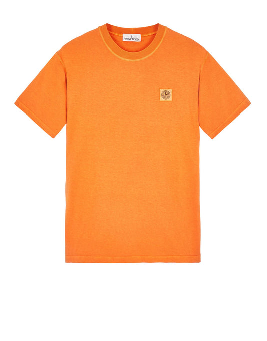 Stone Island 23757 ORGANIC COTTON_ 'FISSATO' EFFECT T-Shirt